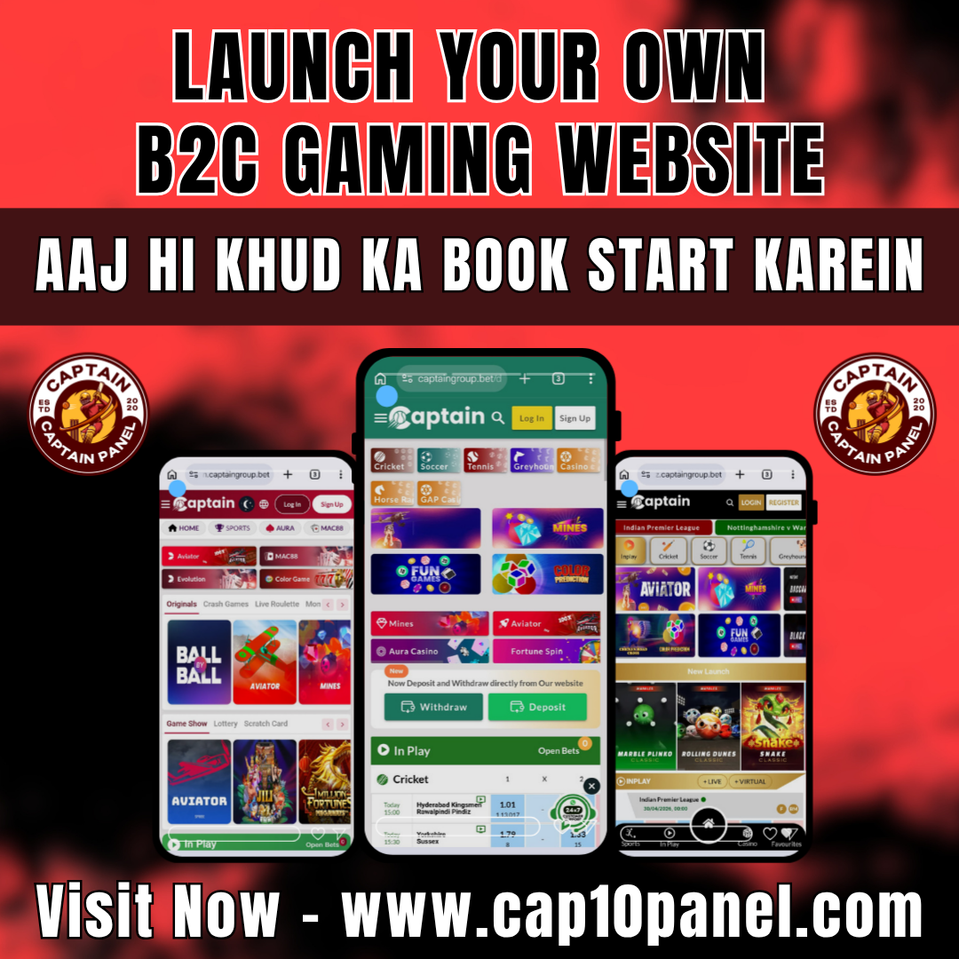 iGaming platform dashboard for online gaming businesses